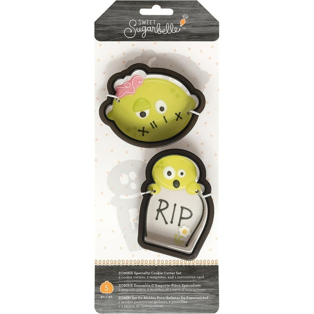 Sweet Sugarbelle Zombie Cookie Cutter Set